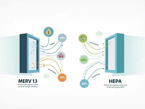 latest company blog about HEPA Vs MERV 13 Filters Key Differences for Air Purification