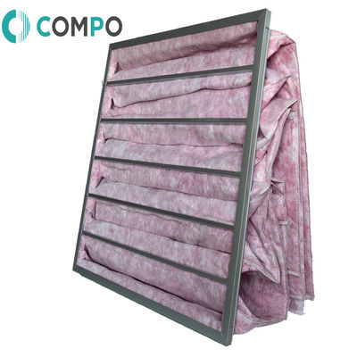 Good price Synthetic Fiber Ahu Bag Filter Customized With F5 F6 F7 F8 F9 Filtration Grade online