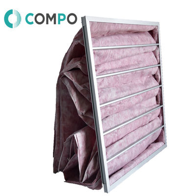 Good price Vervangbaar AHU-luchtfilter F5 F7 F9 voor huisventilatiesysteem online