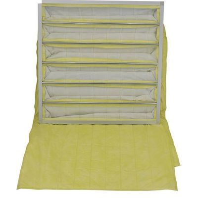 Good price F6 Taschenfilter für die Luftzufuhr Synthetische Medien Filter für die Luftbehandlungseinheit für den Reinraum Online
