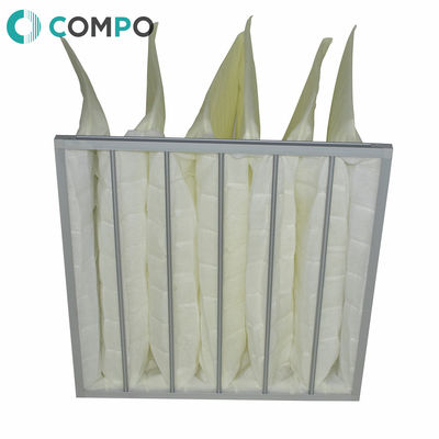 Good price Ar condicionado de fibra sintética AHU Filtro 8 Bolso F7 Saco Para Sistema HVAC Sala limpa on-line