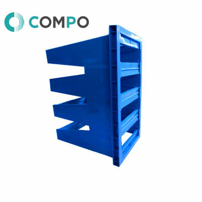 Good price Compact plastic / gegalvaniseerd V-bank luchtfilter frame Middel efficiëntie online