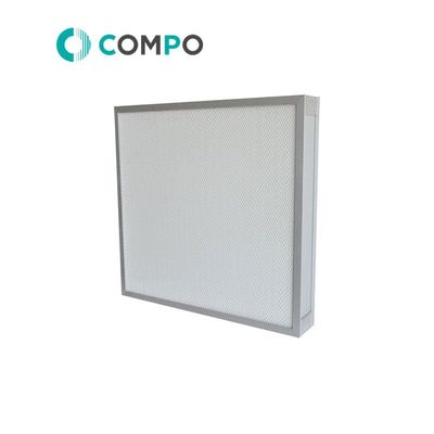 Good price Bộ lọc HVAC Hepa khung nhôm với giảm áp suất nước 0,25 inch trực tuyến