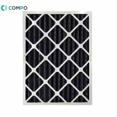 Good price H13 MERV 6 8 11 13 14 15 Filtri d'aria Hvac a piegatura con telaio in alluminio in linea